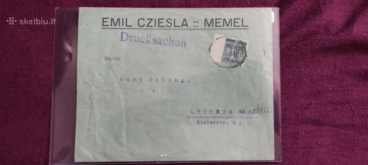 Lietuva Memel Klaipeda Kaunas seni Vokai 30 vnt - nuotraukos Nr. 4