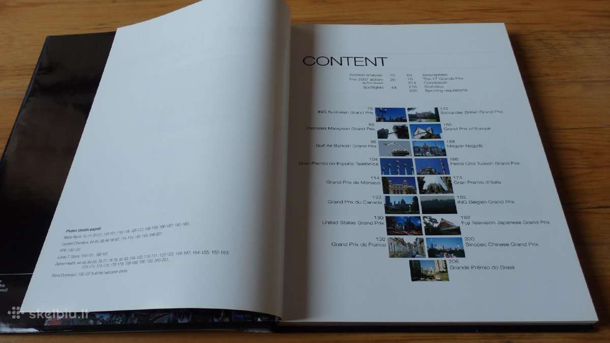 Formula 1 Yearbook 2007-2008 - nuotraukos Nr. 3