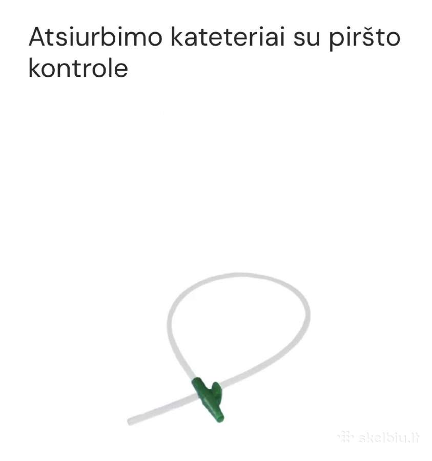 Atsiurbimo kateteriai ch14