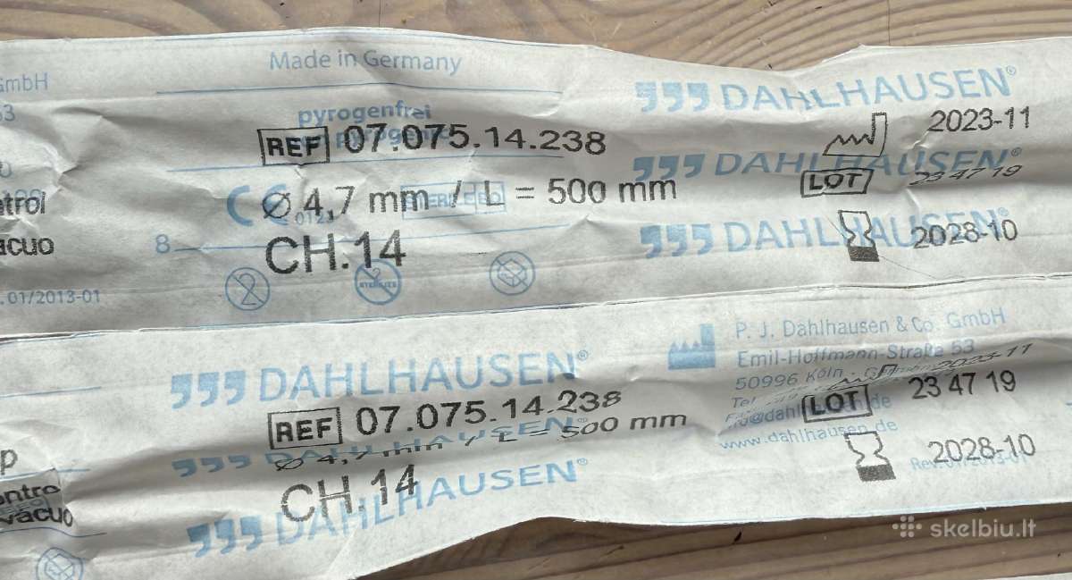Atsiurbimo kateteriai ch14 - nuotraukos Nr. 3