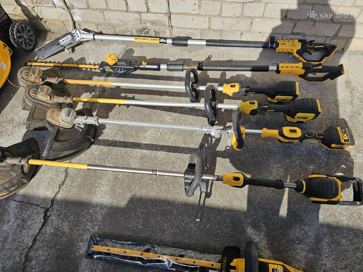 Dewalt sodo technika - nuotraukos Nr. 4