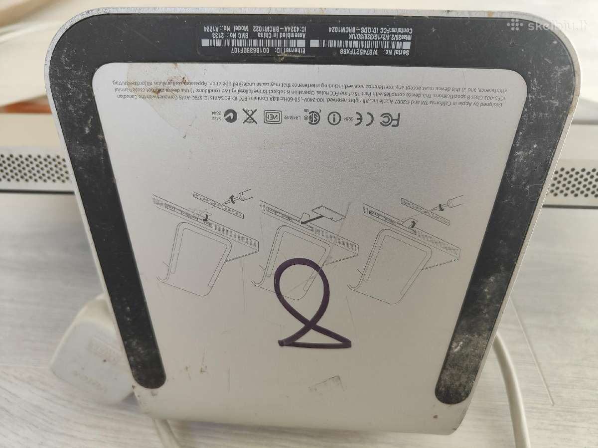 Apple iMac 20 colių ekranas kompiuteris - nuotraukos Nr. 5