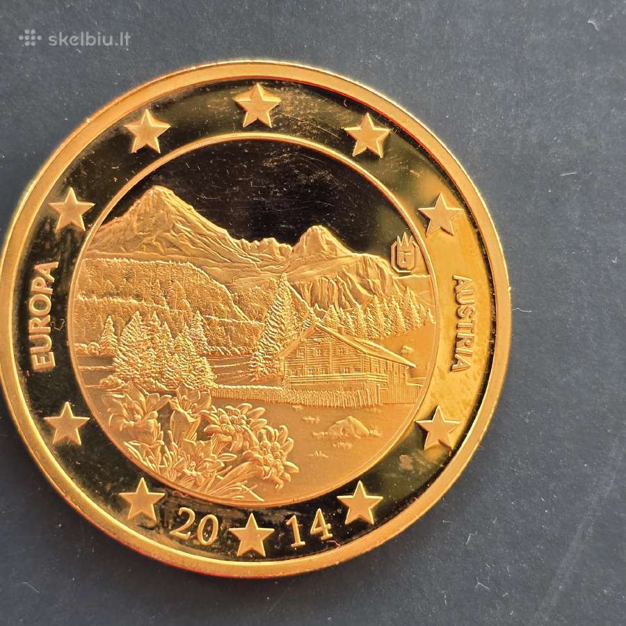 Austrija 2014 100eurų specimen Bandomoji moneta