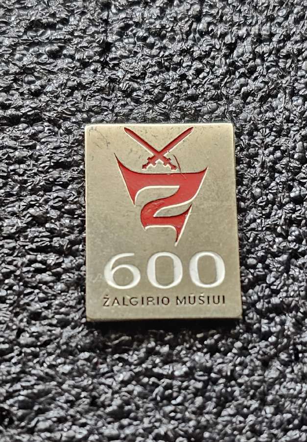 600 m. Žalgirio mūšiui.