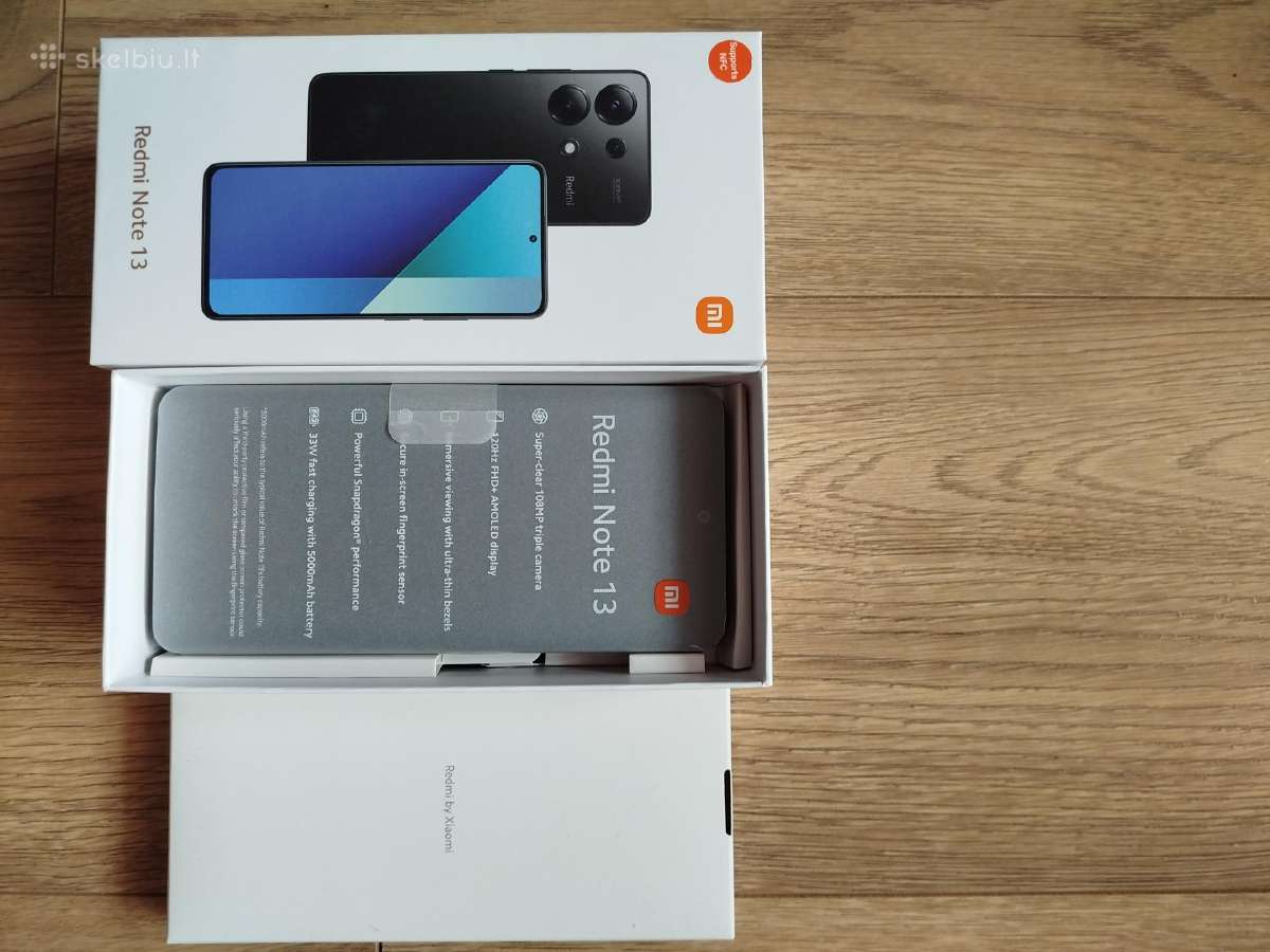 Parduodu nauja telefoną Redmi Note 13 - nuotraukos Nr. 2