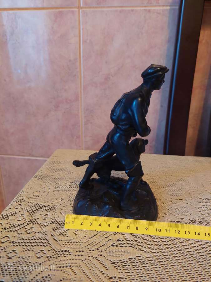 Kasli 1973 m. Metaline Statulele Medžioklės Temati - nuotraukos Nr. 6