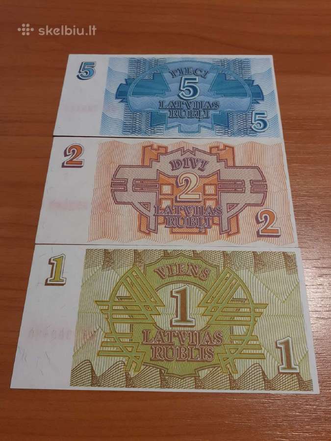 Latvijos rubliai 1991 m. Unc