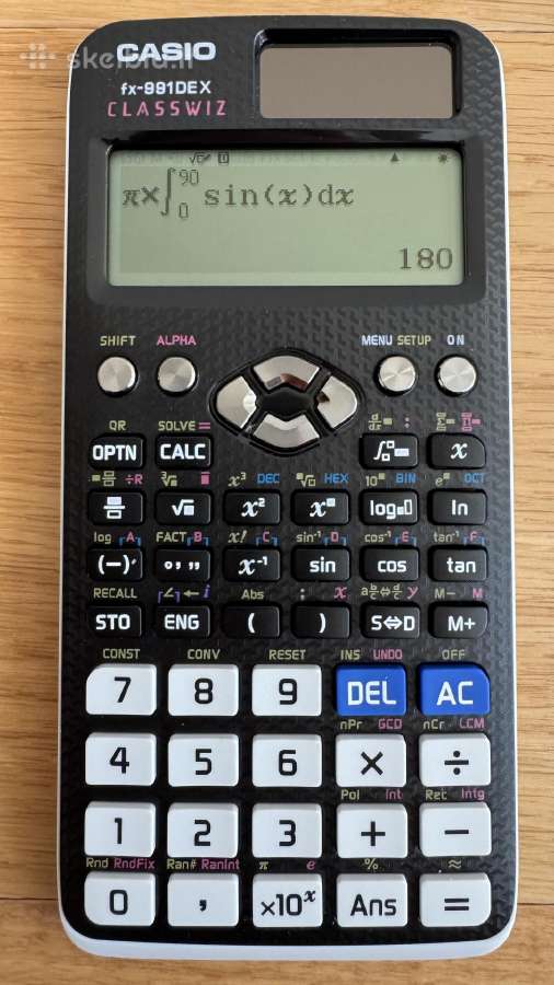 Casio fx-991 Dex / Ex / 570 Ex - nuotraukos Nr. 3