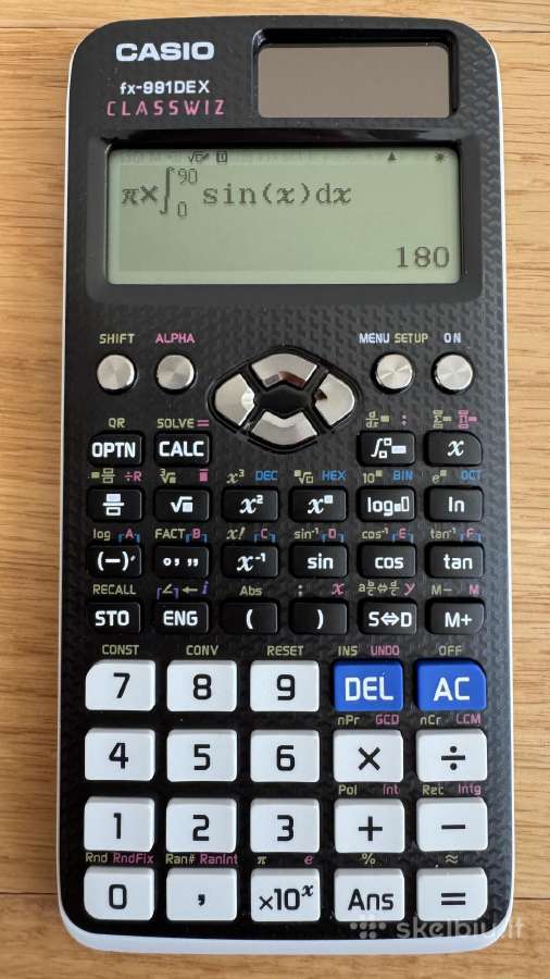 Casio fx-991 Dex / Ex / 570 Ex - nuotraukos Nr. 3