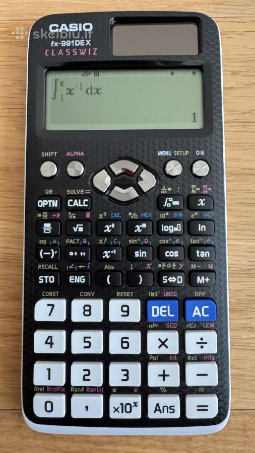 Casio fx-991 Dex / Ex / 570 Ex - nuotraukos Nr. 4