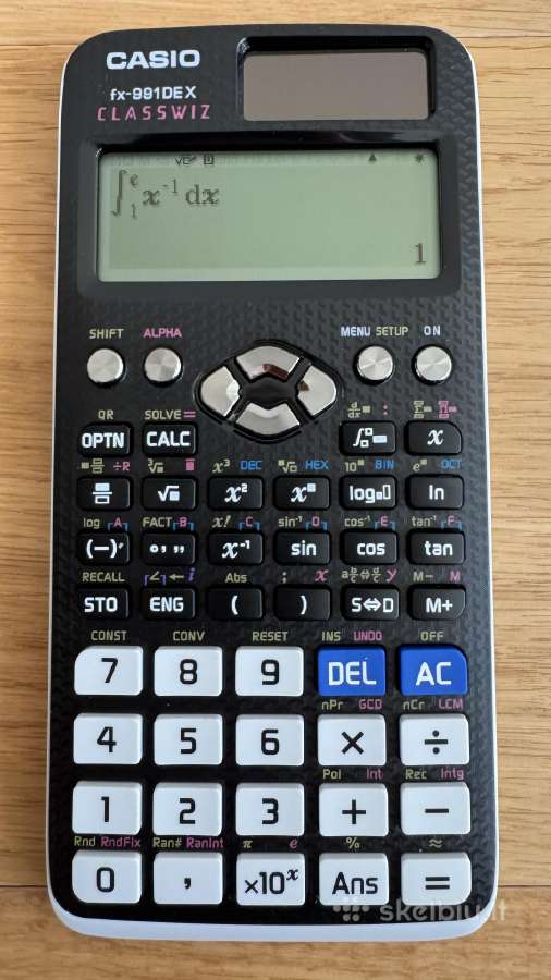 Casio fx-991 Dex / Ex / 570 Ex - nuotraukos Nr. 4
