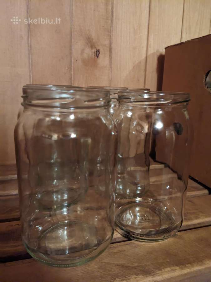 Stiklainiai 1,0 ltr 30 vnt