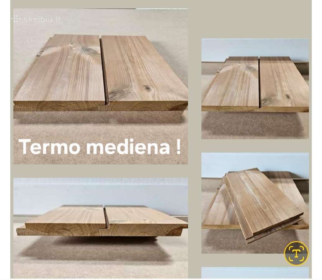 Švediškos Termo Lauko Dailylentės