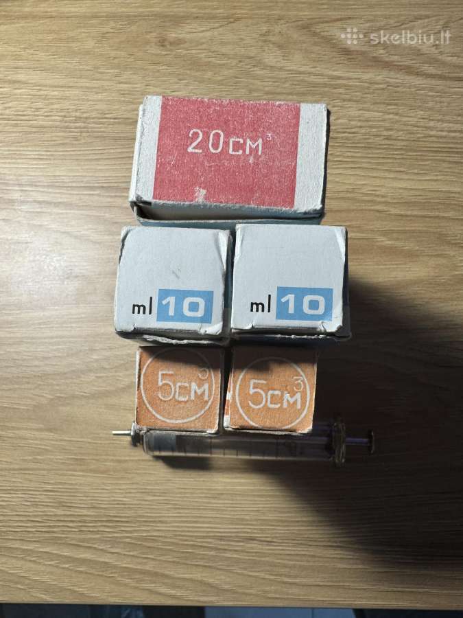 Senoviniai švirkštai (Ussr, Czechoslovakia) - 10 € - nuotraukos Nr. 2