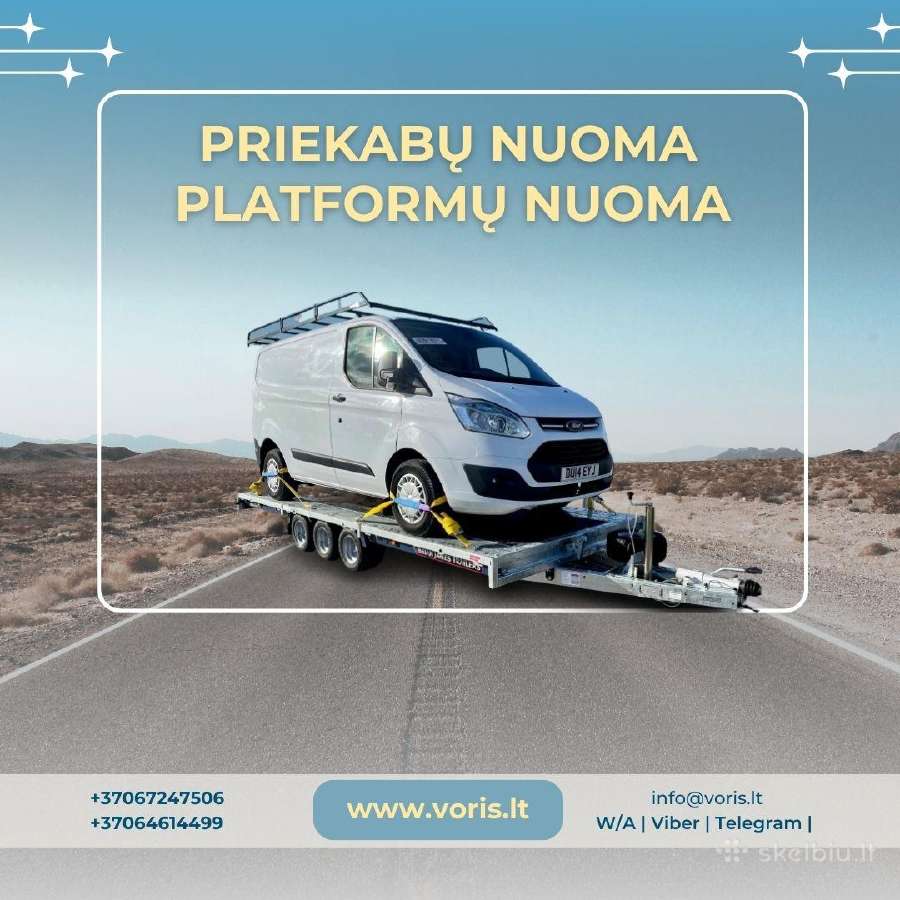Platformu , traliuku ir priekabu Nuoma ! - nuotraukos Nr. 6