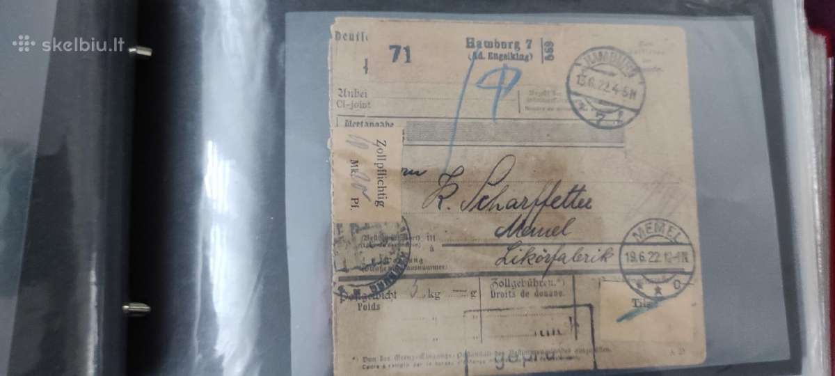 Memel Klaipeda Memelis atvirukai nuotraukos 24 vnt - nuotraukos Nr. 21