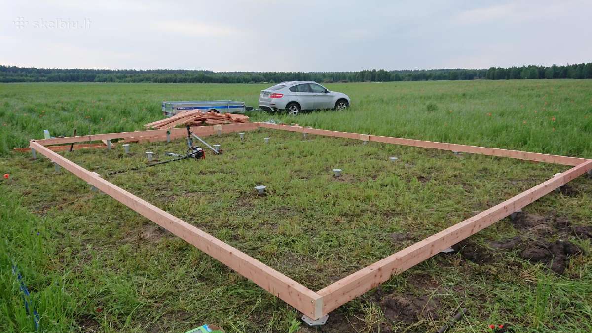 Sraigtiniai (įsukami) poliai, pamatai - nuotraukos Nr. 8