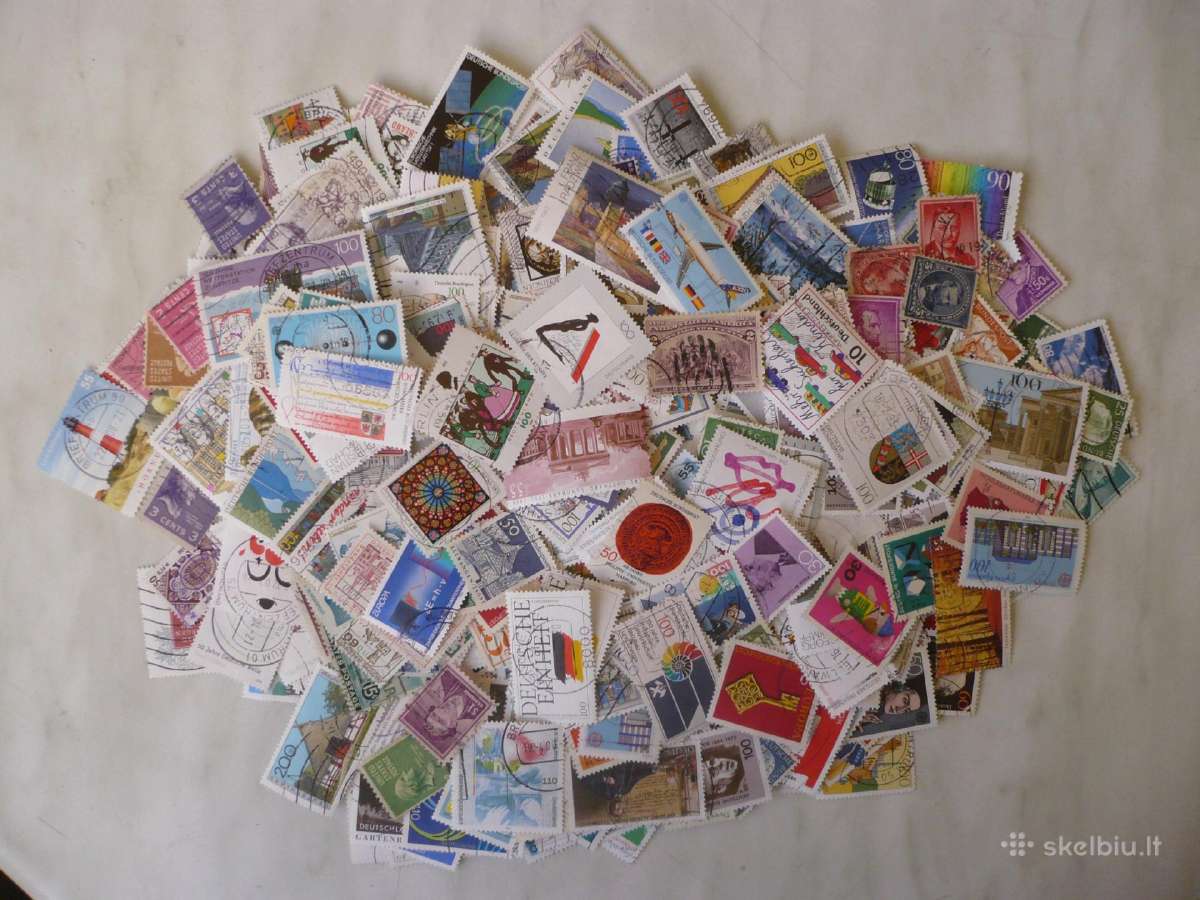 Skirtingu pašto ženklu rinkinys Nr28 , viso500 vnt - nuotraukos Nr. 4