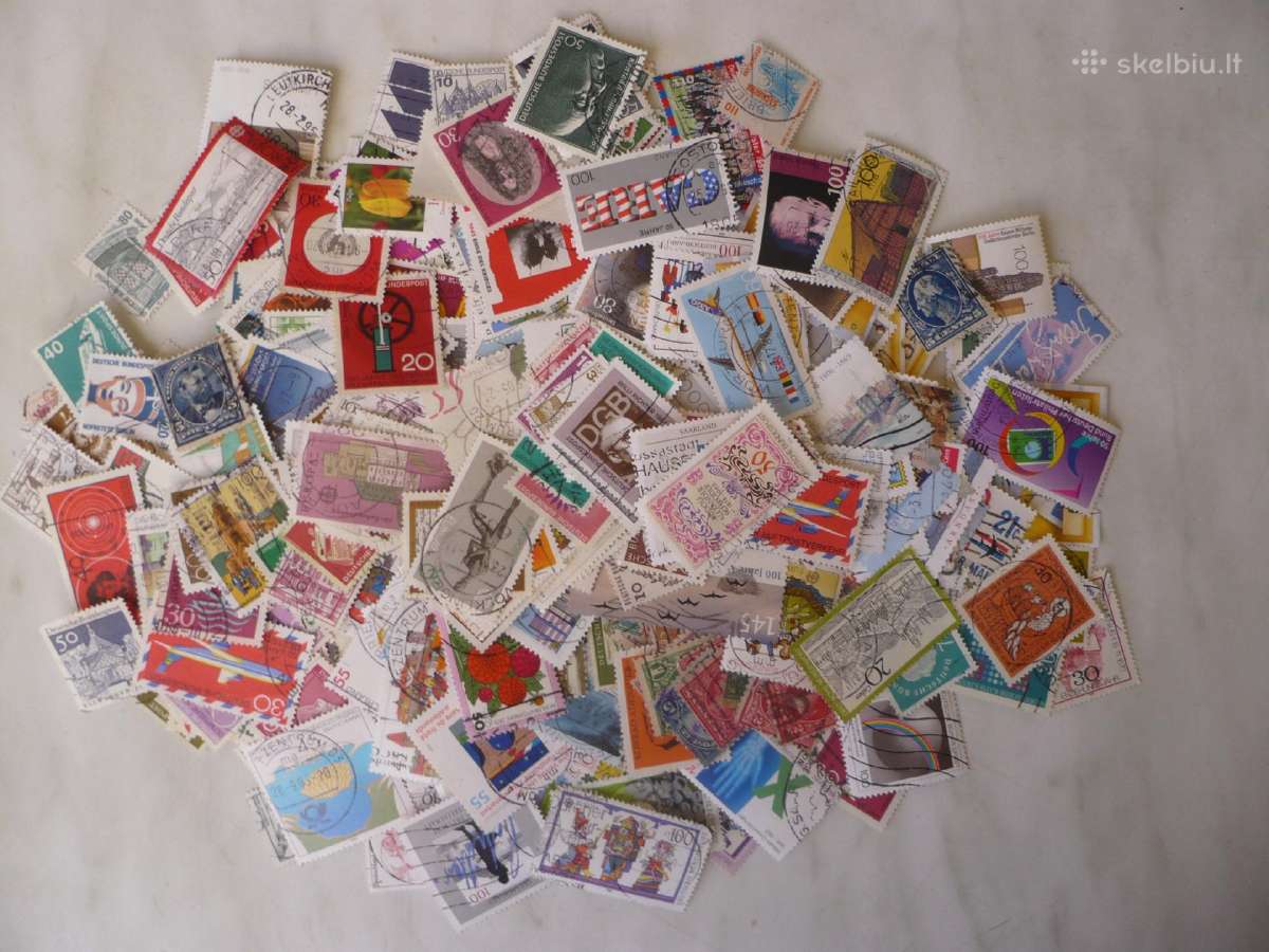 Skirtingu pašto ženklu rinkinys Nr26 , viso500 vnt - nuotraukos Nr. 2