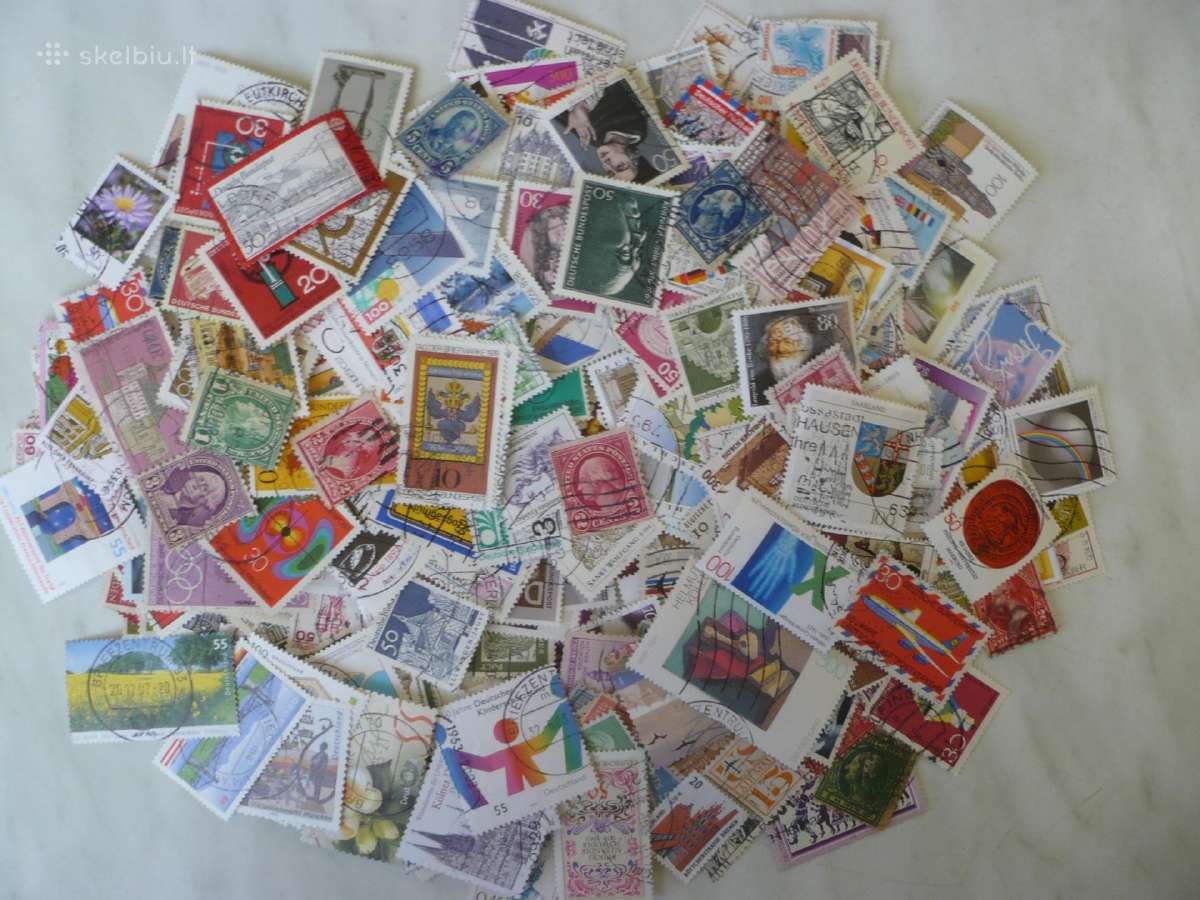 Skirtingu pašto ženklu rinkinys Nr26 , viso500 vnt - nuotraukos Nr. 3