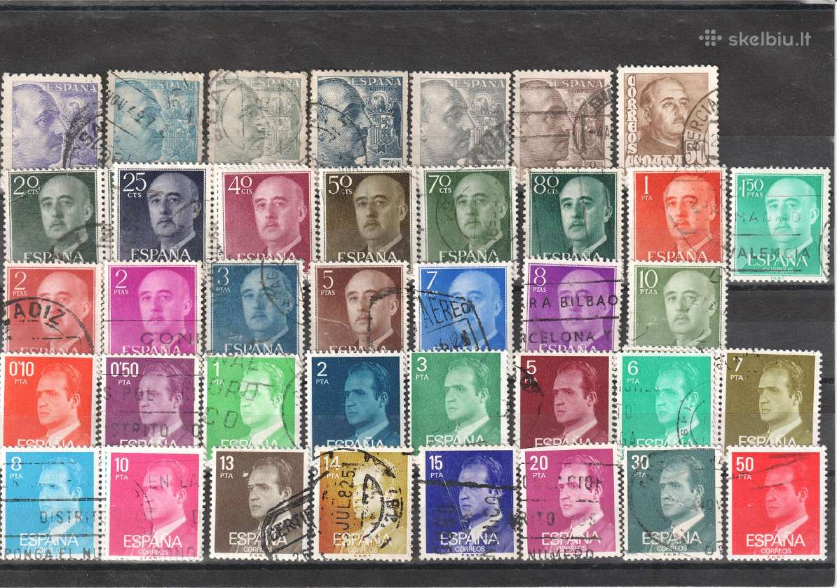 Ispanija (76 vnt- 0,80 eur) - nuotraukos Nr. 2