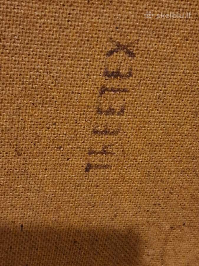 Vintažinė Mid Century tikmedžio patalų dėžė - nuotraukos Nr. 25