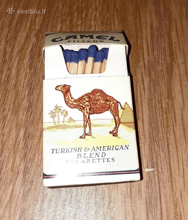 Nestand. Degtukų dėžutė Camel Nr.1