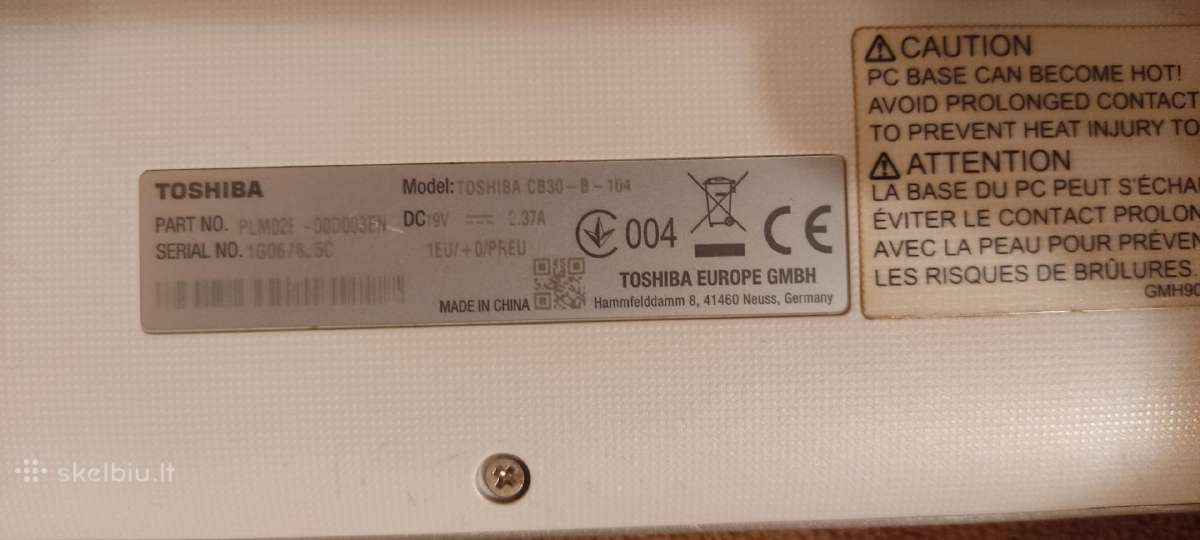 Toshiba Chrome veikiantis - nuotraukos Nr. 3