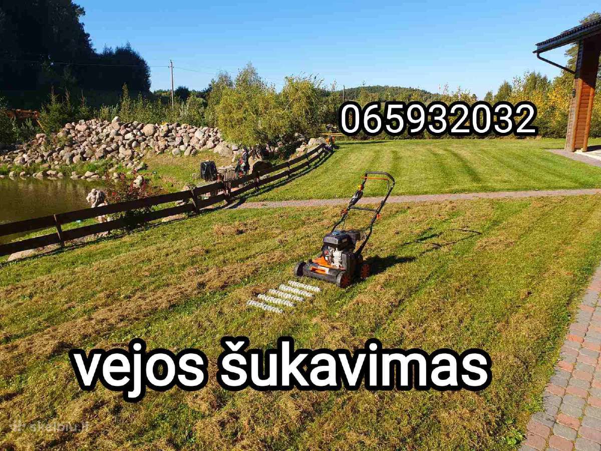 Aeratoriu skarifikatoriaus nuoma, šakų smulkintuva - nuotraukos Nr. 7