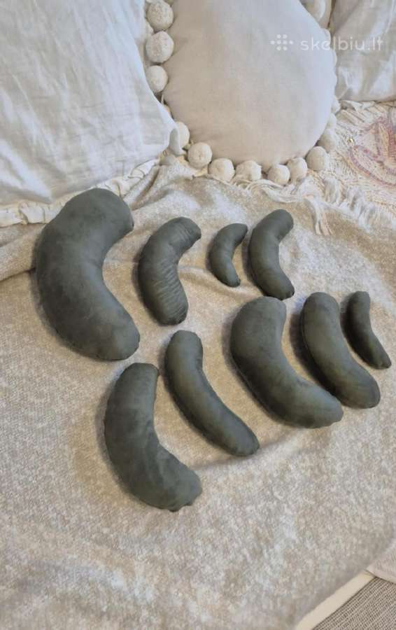 Pagalvėlės "pupelės" naujagimių fotografijai - nuotraukos Nr. 3