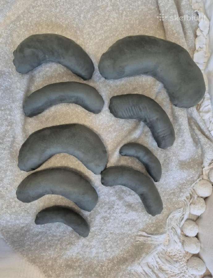 Pagalvėlės "pupelės" naujagimių fotografijai - nuotraukos Nr. 2
