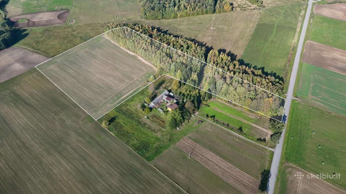 4,8 ha su mišku - sodybai + tik ~69€/a - nuotraukos Nr. 5