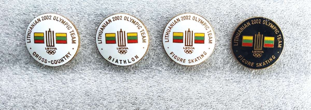 Lietuvos olimpinės komandos nario ženklai