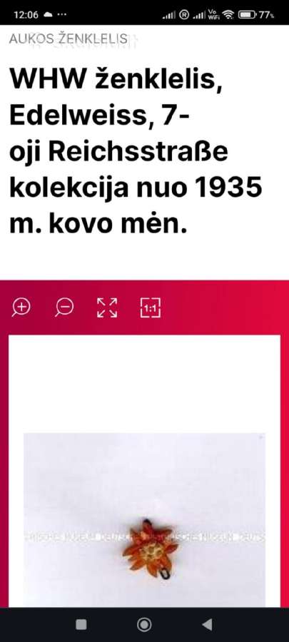 Seni Vokiški 1922-1938m.ženkliukai-whw,9-vnt, - nuotraukos Nr. 7