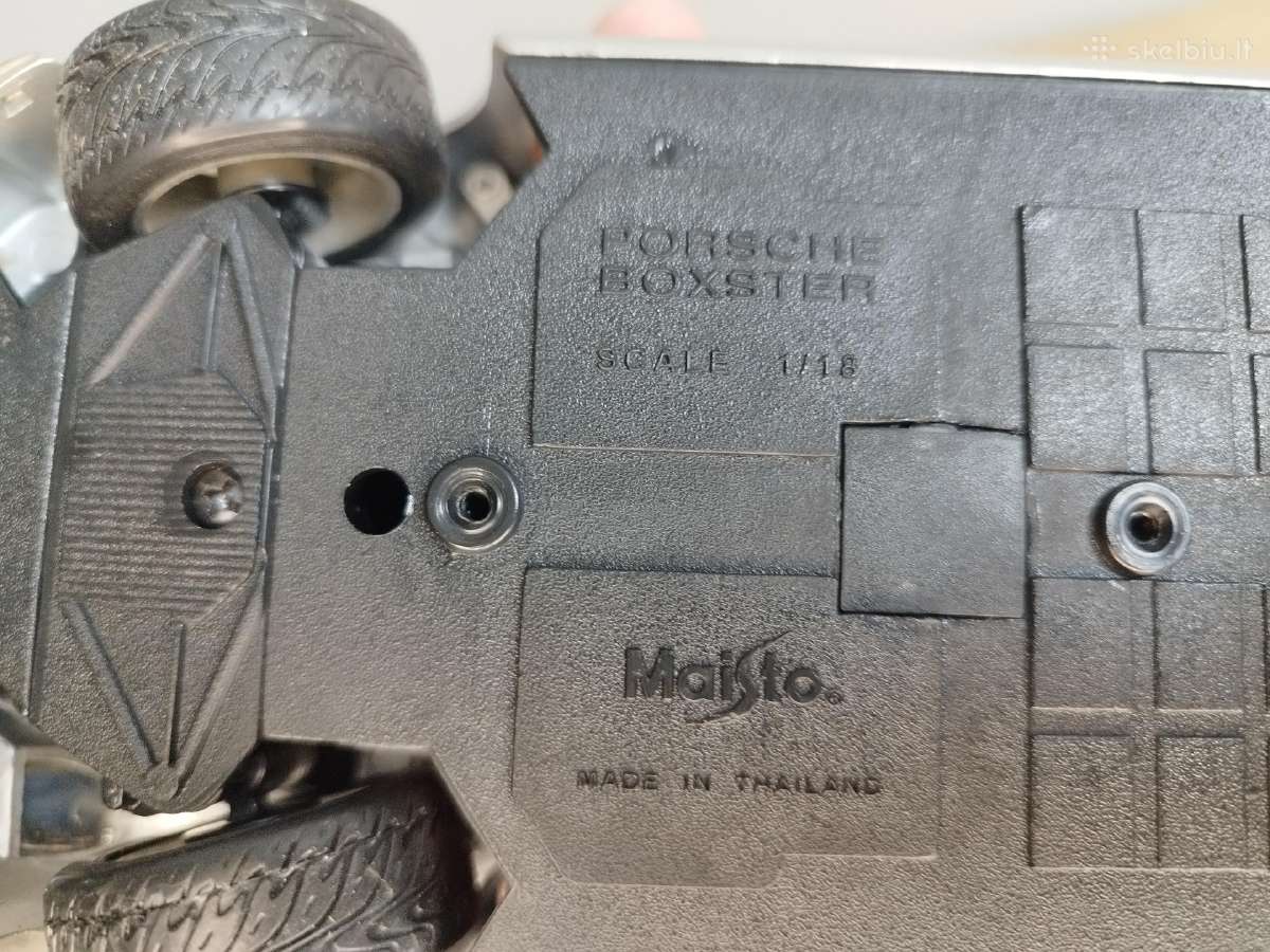 Porsche Boxter 1:18 - nuotraukos Nr. 8