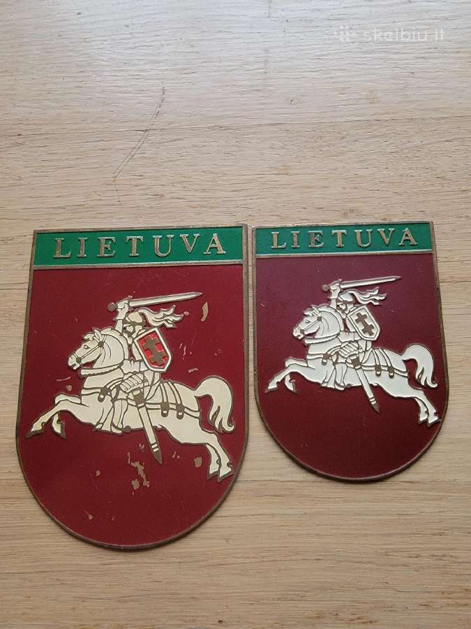 Plaketės 1988-91 m. - nuotraukos Nr. 2