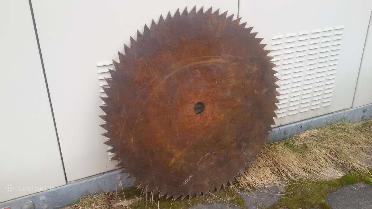 Pjūklas 77cm skersmens medienai malkom