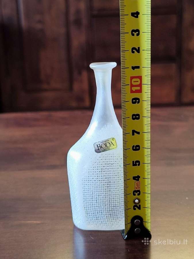 Bertilas Vallienas. Flaska,„tinklas“, Kosta Boda, - nuotraukos Nr. 9