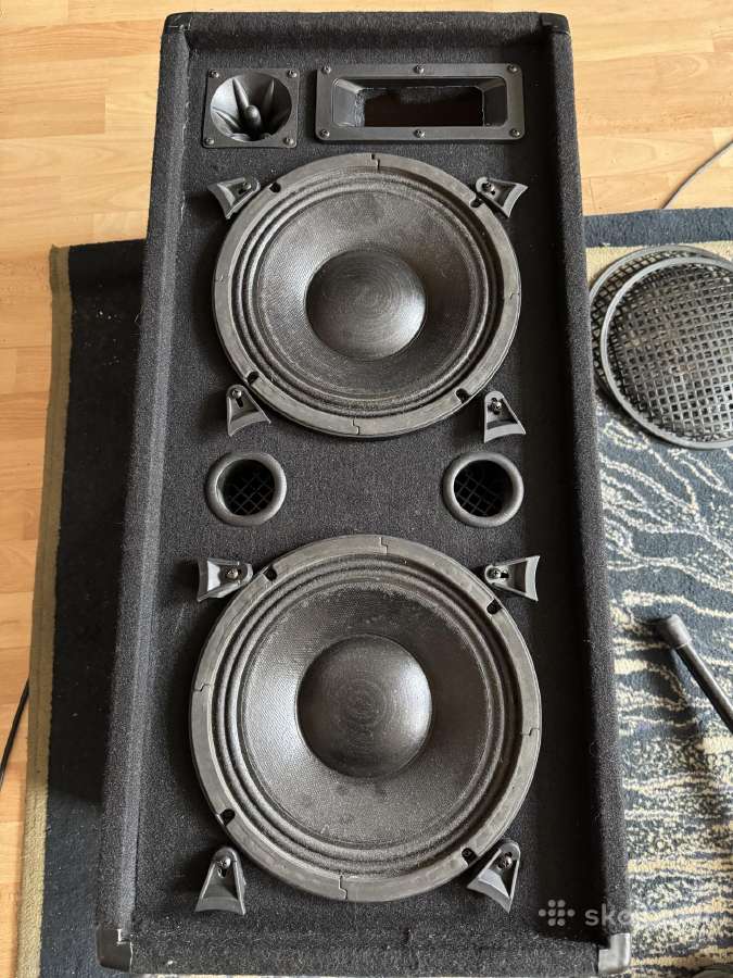 2x10 bosinė kolonėlė, 400w, 8 ohm - nuotraukos Nr. 6