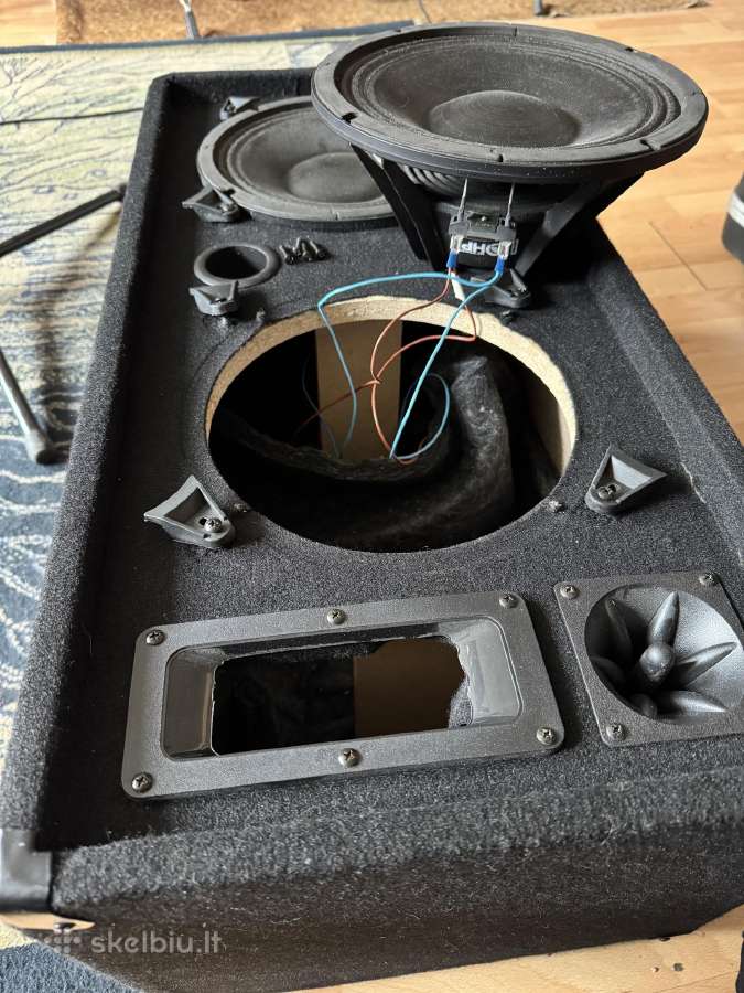 2x10 bosinė kolonėlė, 400w, 8 ohm - nuotraukos Nr. 7