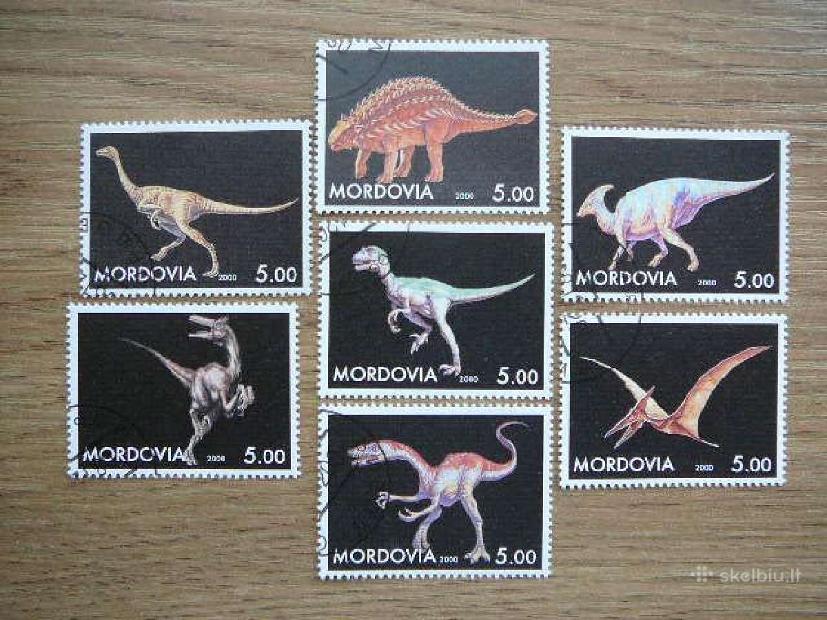 Dinozaurai Mordovija (R) 2000 antsp. mrd11