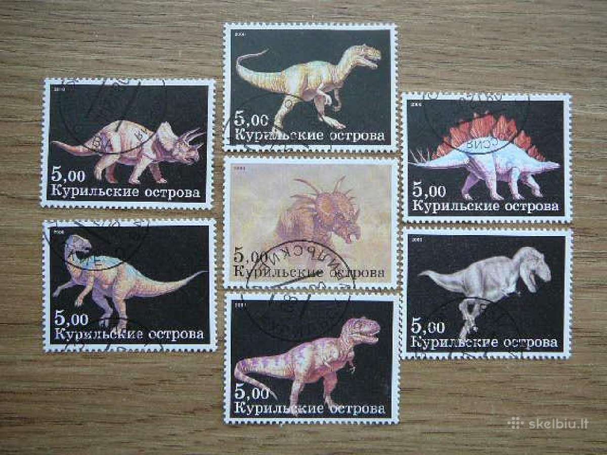 Dinozaurai Kurilai (R) 2000 antsp. krl05