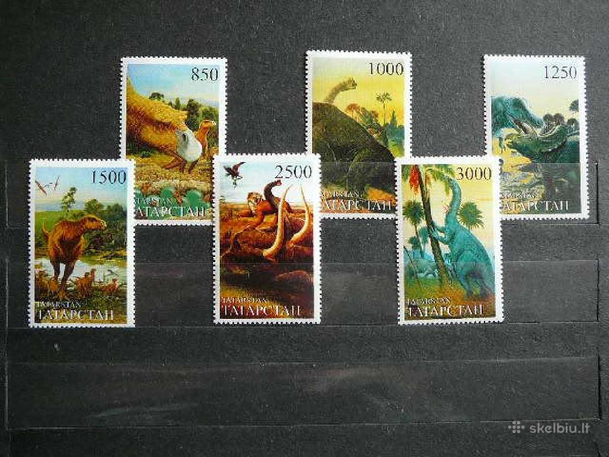Dinozaurai Tatarstanas (R) 1999 Mnh ttr99