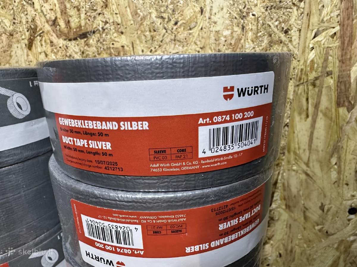 Wurth lipni juosta Art. 0874 100 200 - nuotraukos Nr. 2