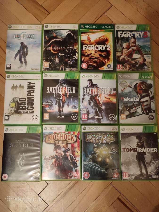 Xbox 360 žaidimai - nuotraukos Nr. 3