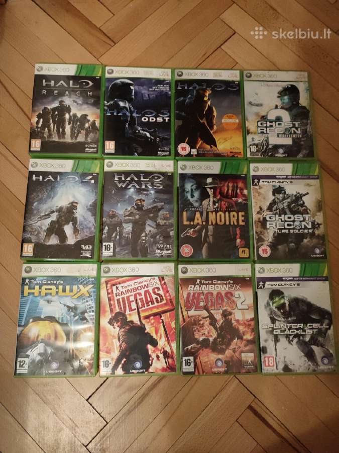 Xbox 360 žaidimai - nuotraukos Nr. 4