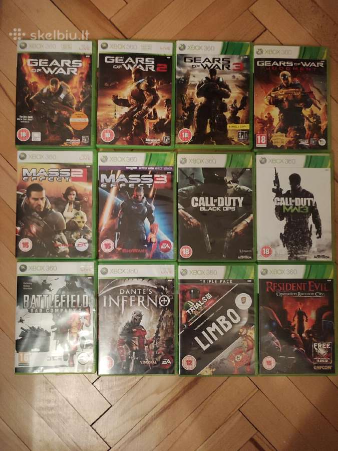 Xbox 360 žaidimai - nuotraukos Nr. 5