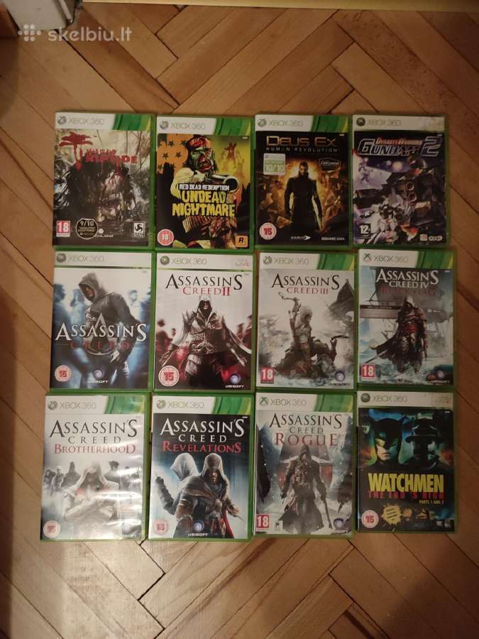 Xbox 360 žaidimai - nuotraukos Nr. 6