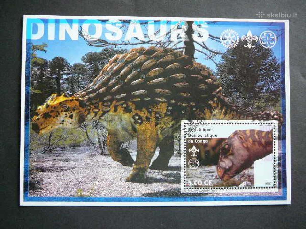 Dinozaurai Kongas 2002 antsp. kng296