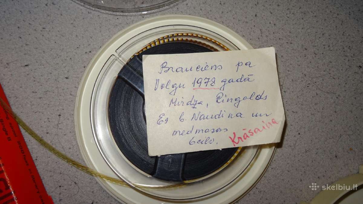 Super 8 mm Kino juostų ritės ir filmai - nuotraukos Nr. 4